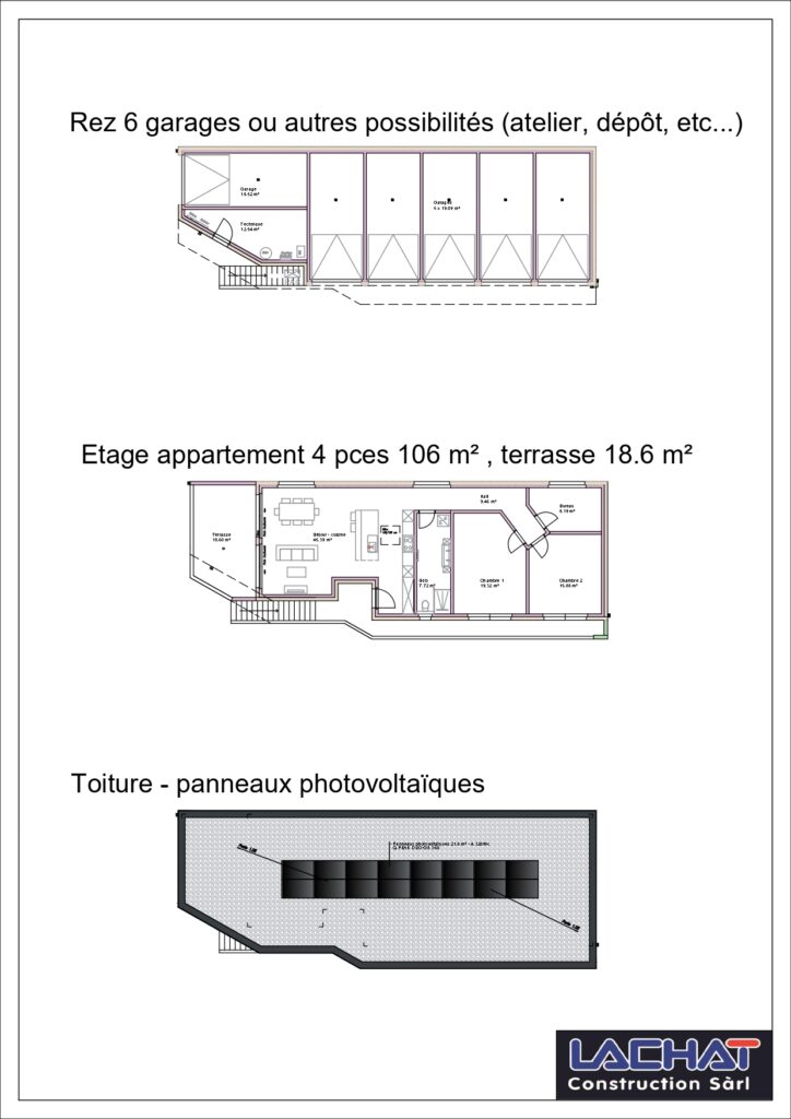 garages- appartement-Etages