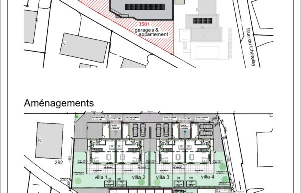 garages- appartement-Situation et amganements