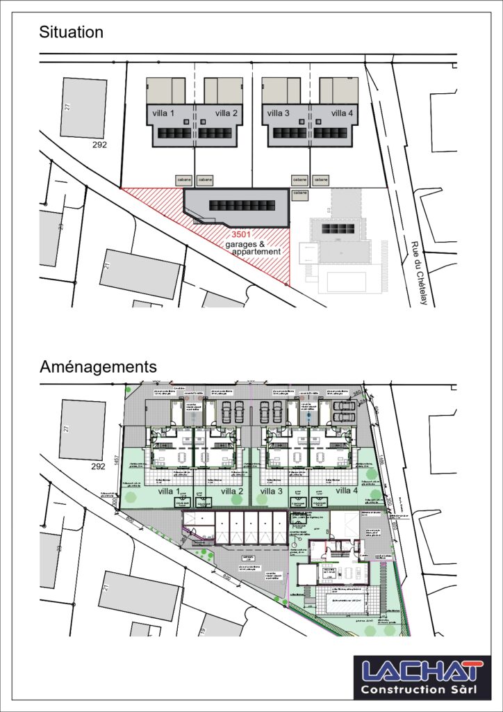 garages- appartement-Situation et amganements